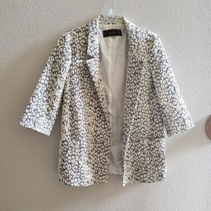Zara Basic Open Front Blazer